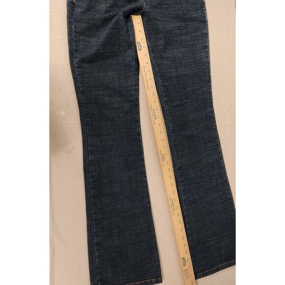 Patrizia Pepe Firenze Skinny Jeans Size 46 (33x34.5) Boot Cut Blue Denim‎ EUC - Picture 8 of 16